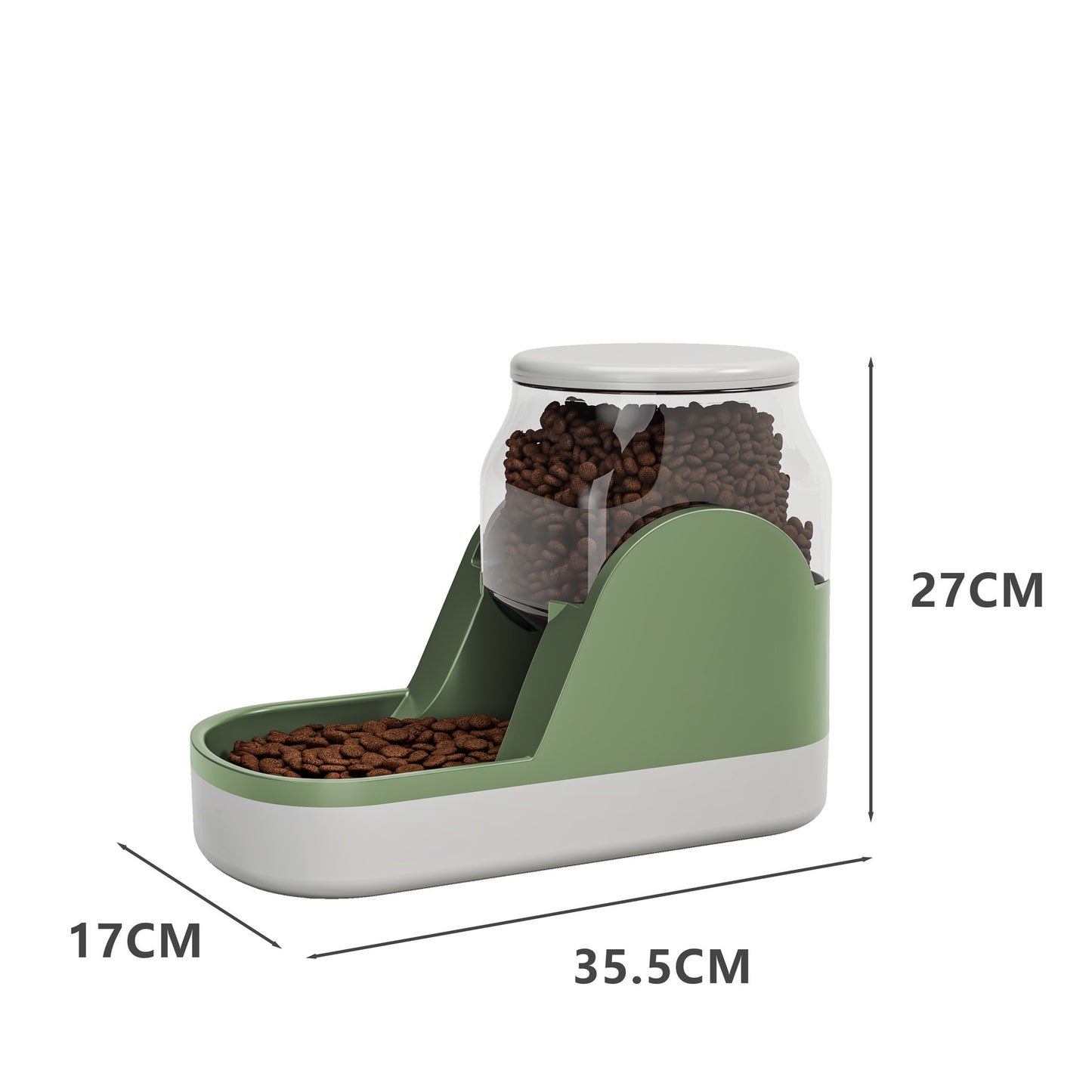 Automatic Cat Water Fountain & Pet Feeder