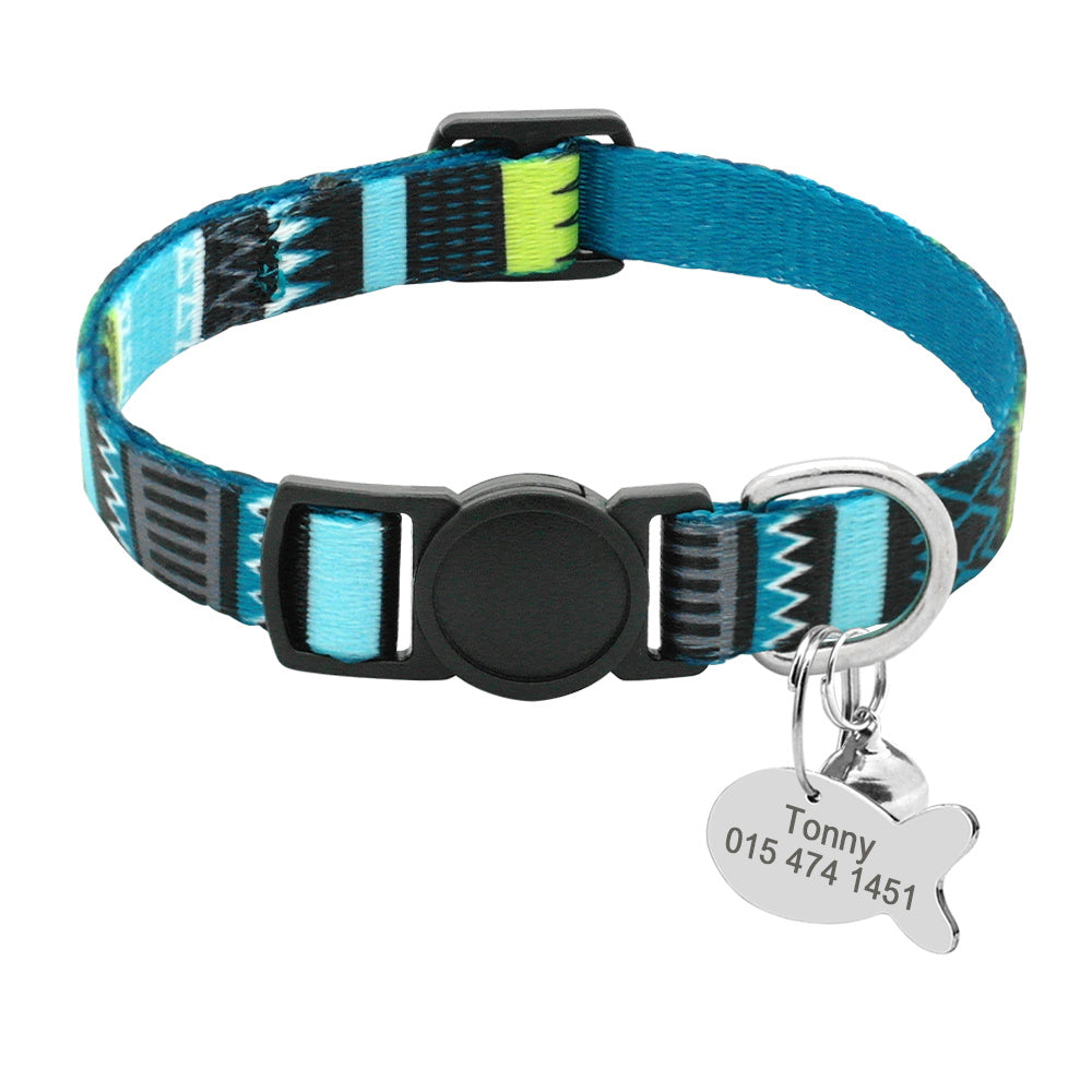 Cat Bell Collar with Tag