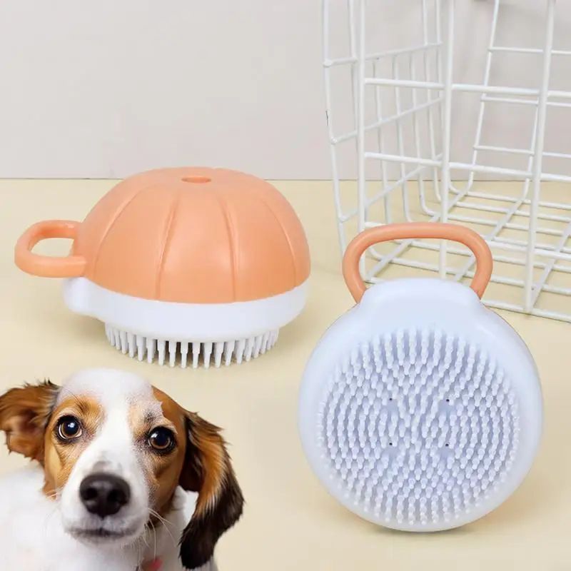 Dog Bath Scrubber Comb