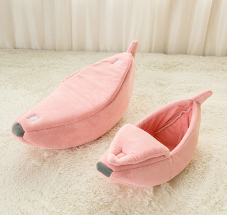 Banana Shape Dog Bed