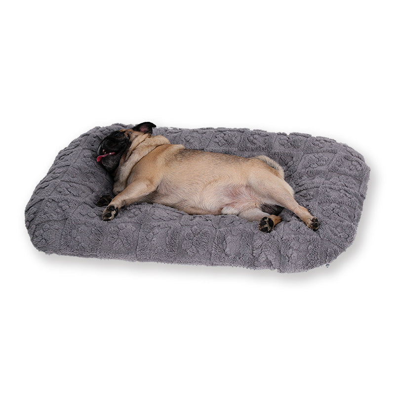 Flannel Soft Plush Pet Bed