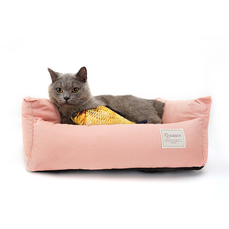 Waterproof Soft Fleece Pet Bed