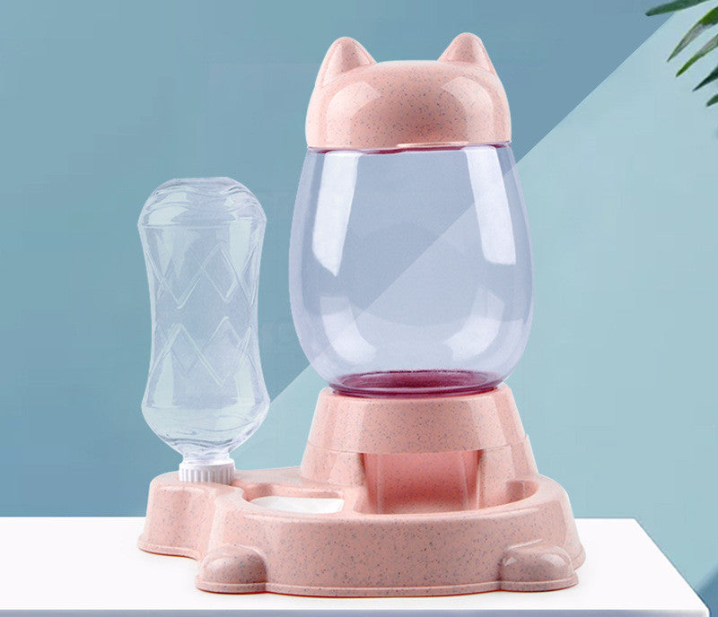 Auto Pet Feeder & Water Dispenser"