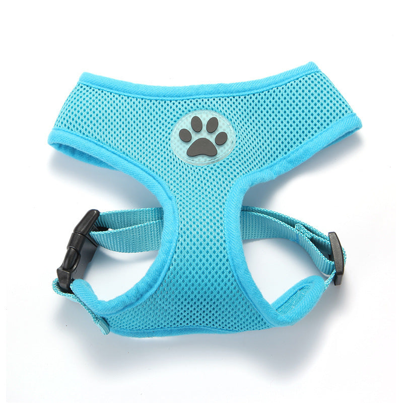 Mesh Pet Harness with Leash