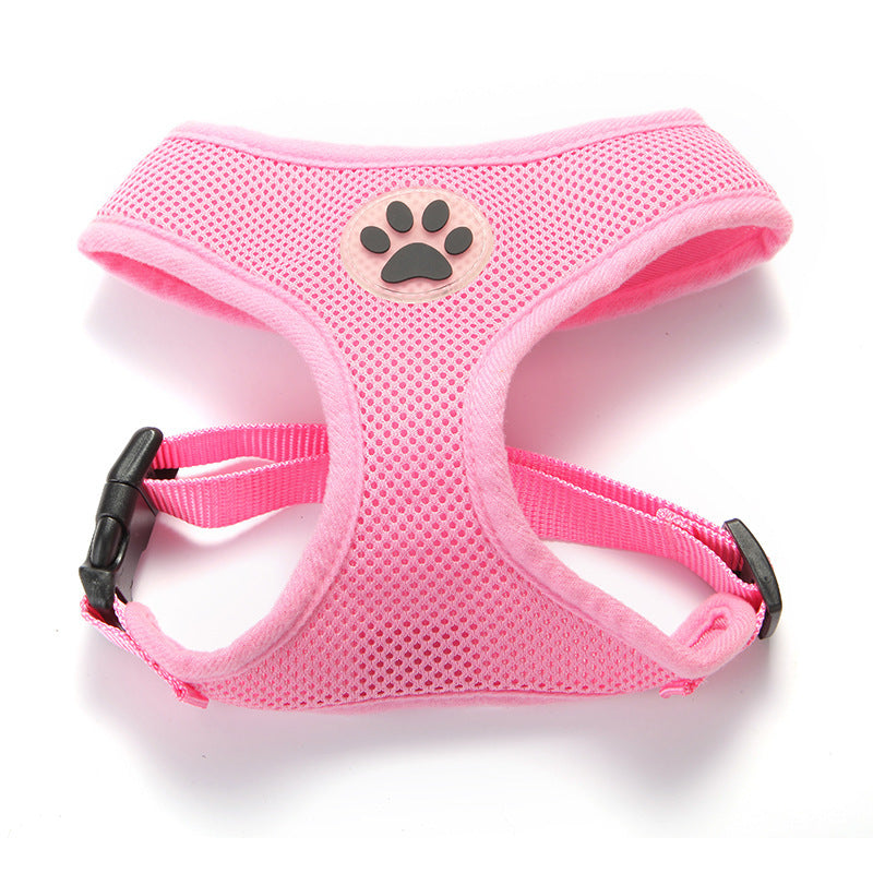 Mesh Pet Harness with Leash