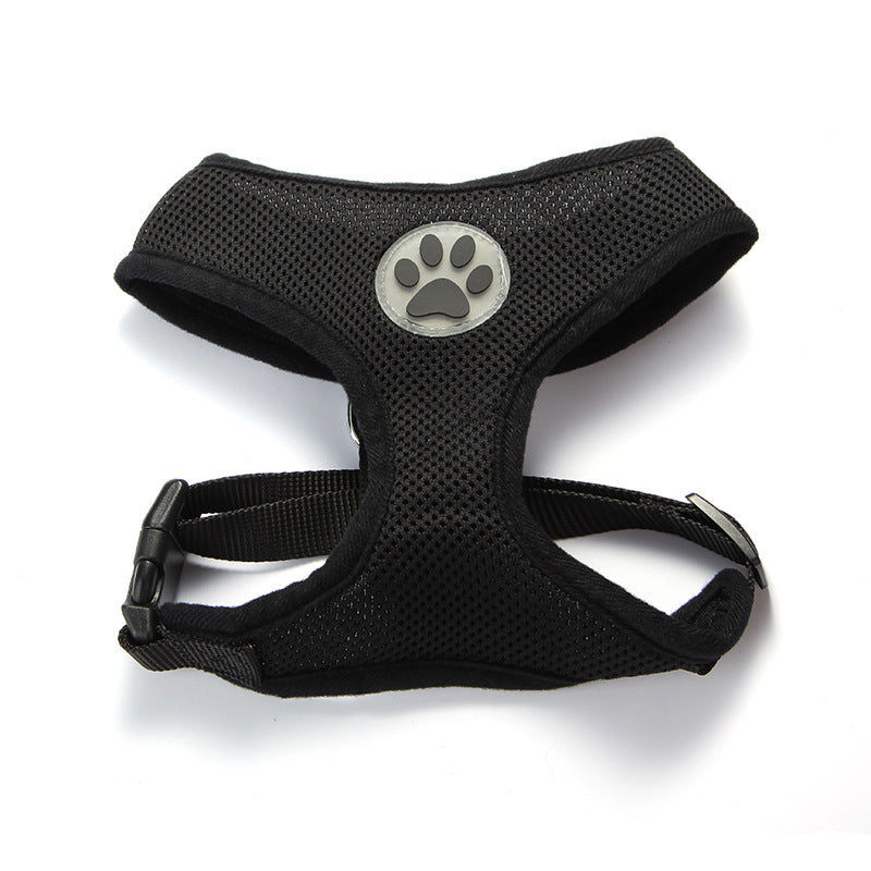 Mesh Pet Harness with Leash