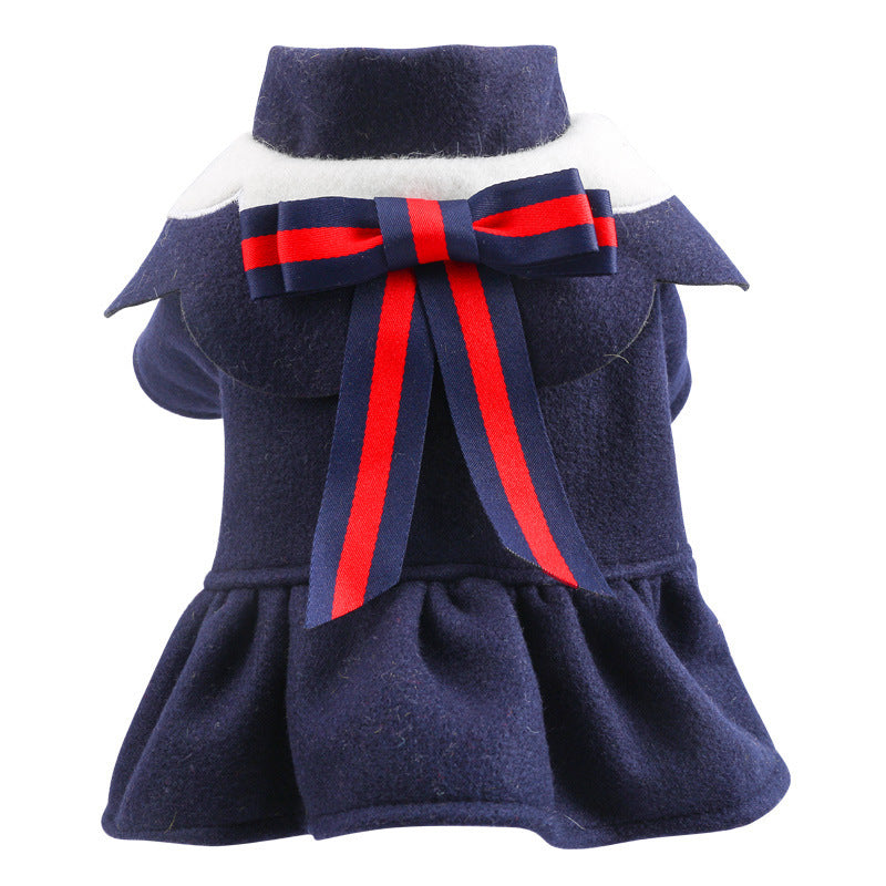 Pet Woolen British Style Costume