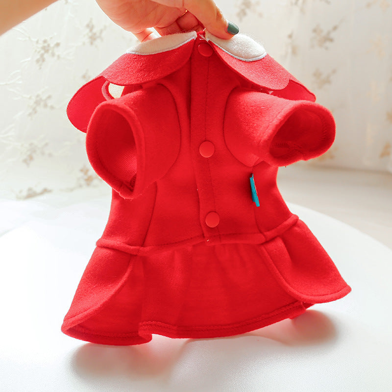 Pet Woolen British Style Costume