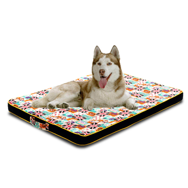 Thickened Canvas Dog Bed Mat