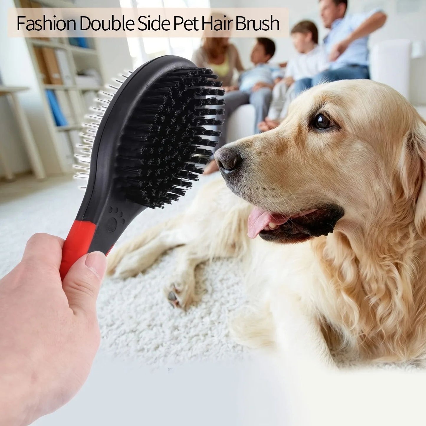 2-in-1 Dog & Cat Grooming Comb