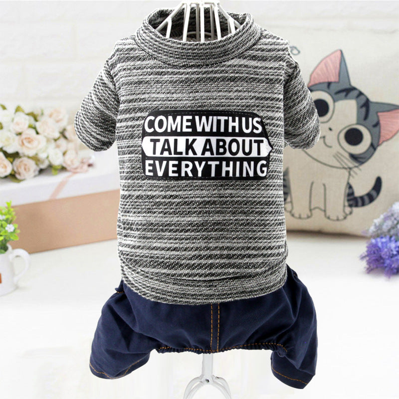 Dog Four-Legged Pet Clothes
