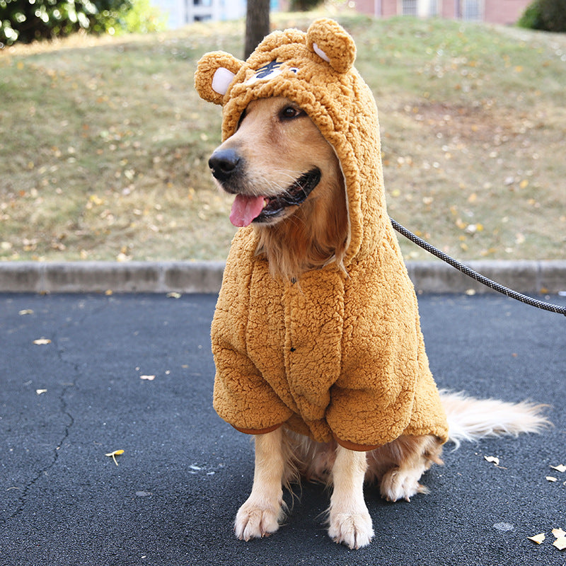 Thickened Pet Clothing for Medium
