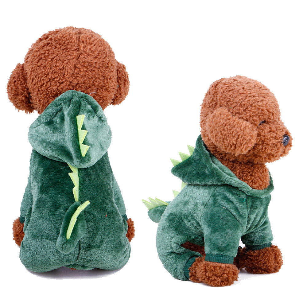 Cartoon Elk Dog Clothes
