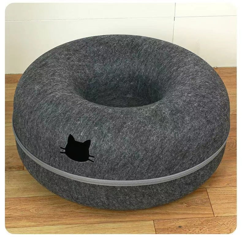 Cozy Round Cat Bed