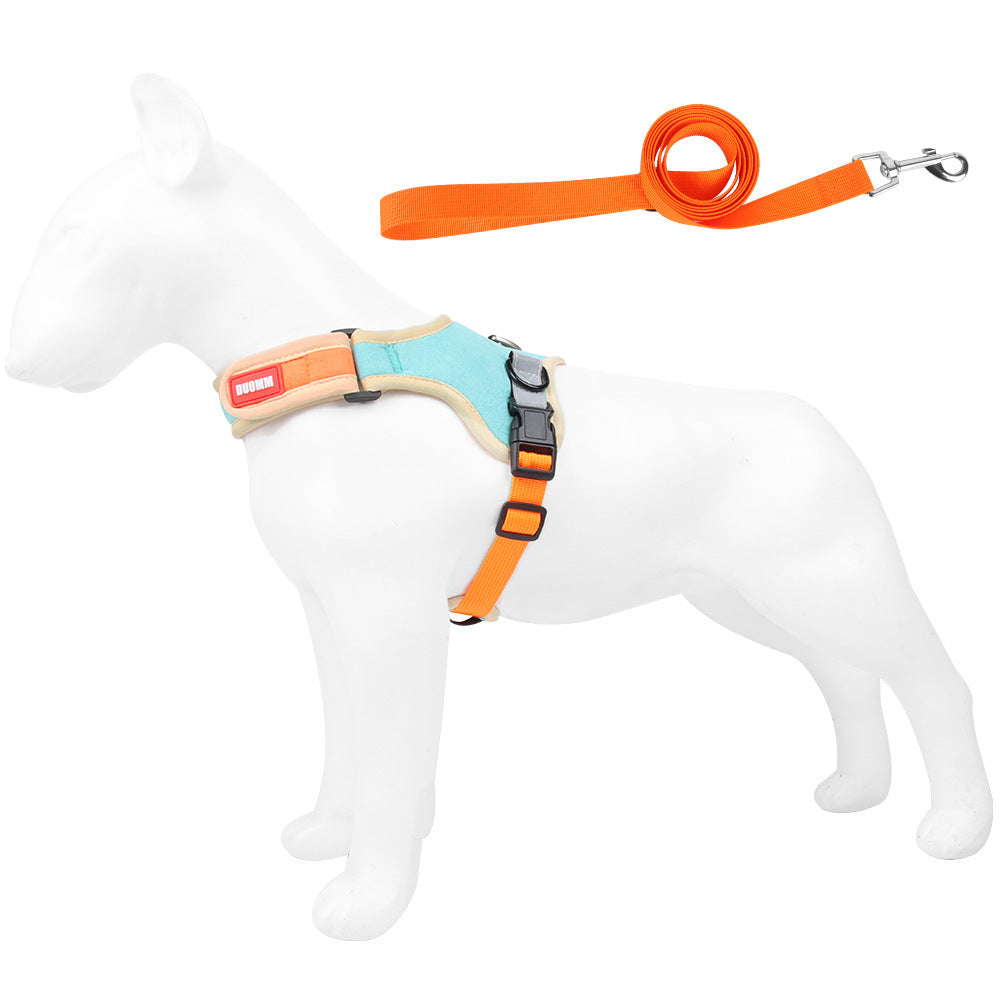 Suede Reflective Pet Harness