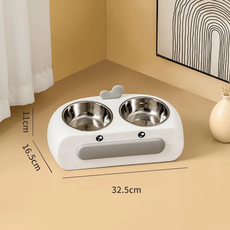 Duck Design Pet Bowl Feeder