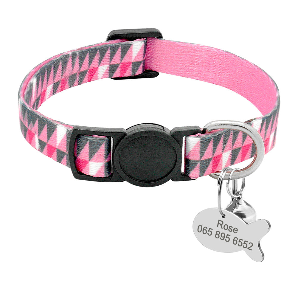 Cat Bell Collar with Tag