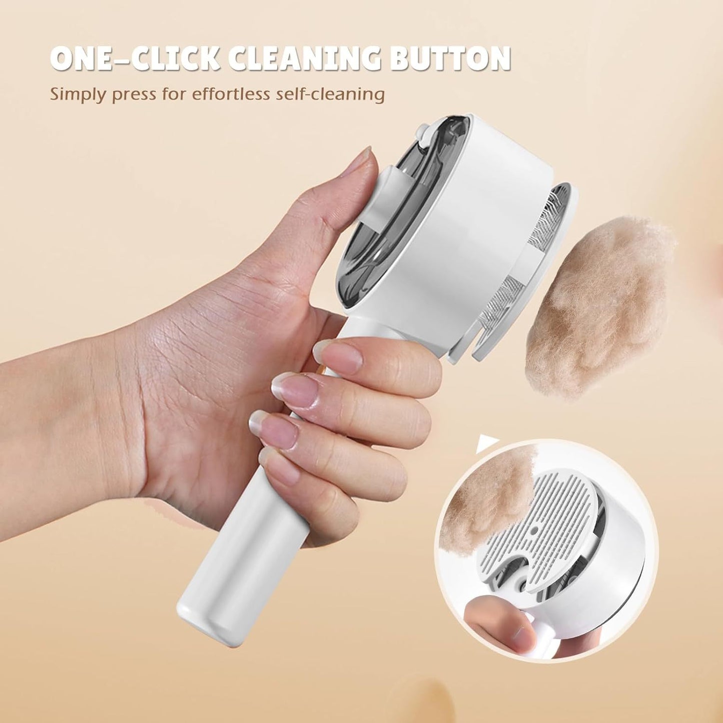 Steam Grooming Brush for Pet