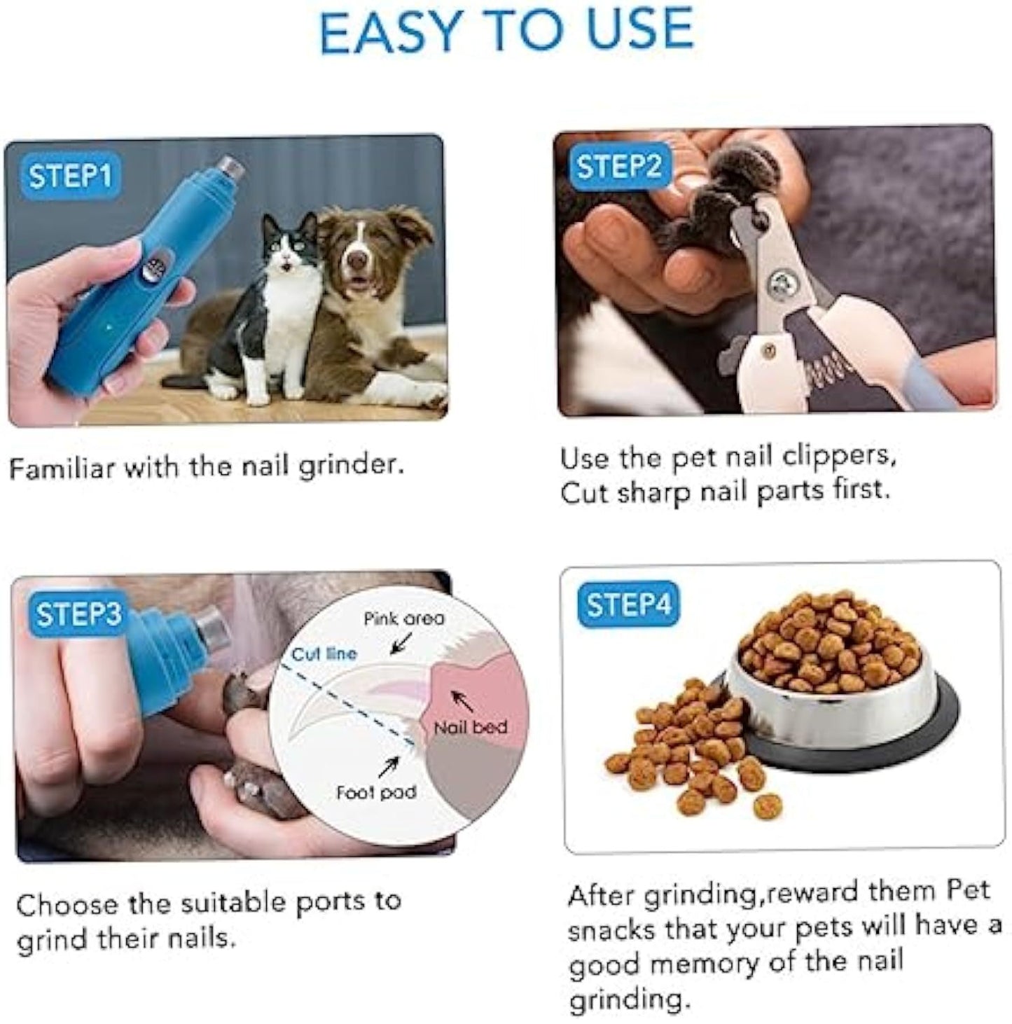 Pet Nail Grinder & Trimmer