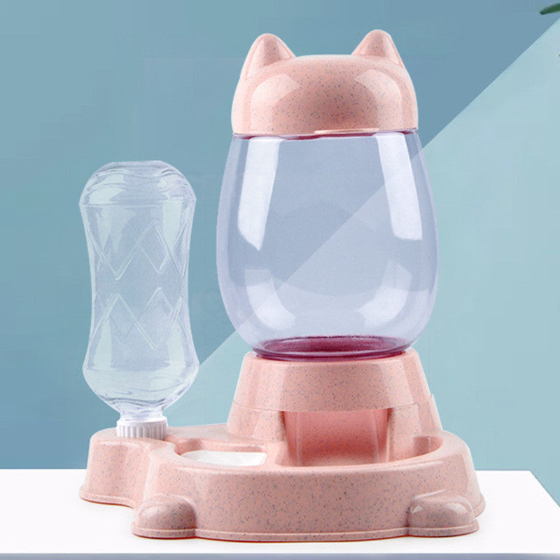 Auto Pet Feeder & Water Dispenser"