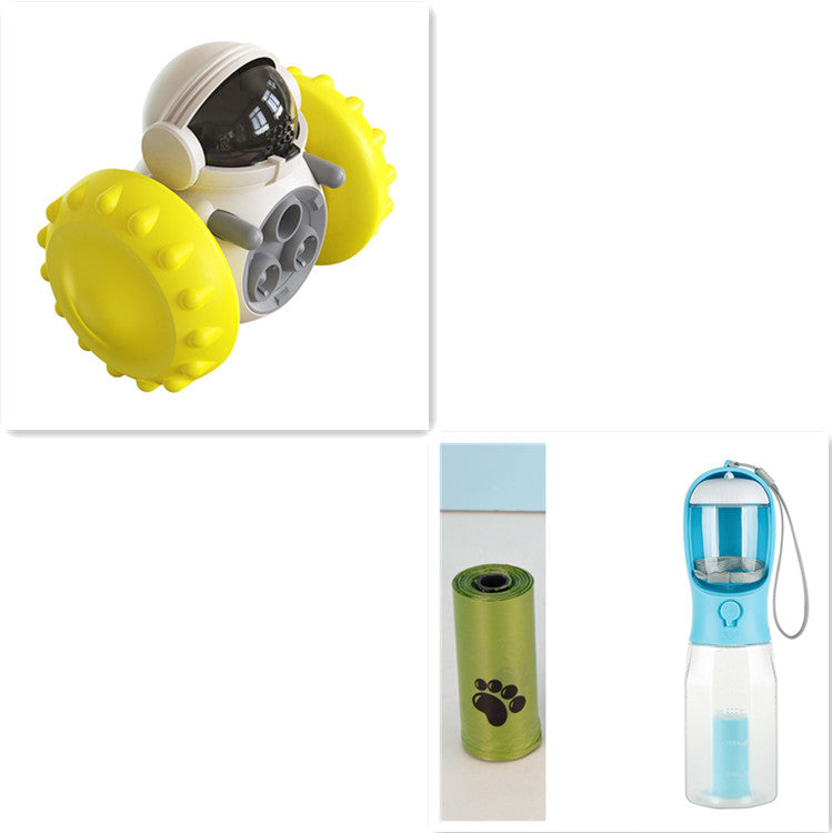 Interactive Pet Feeder Toy Car