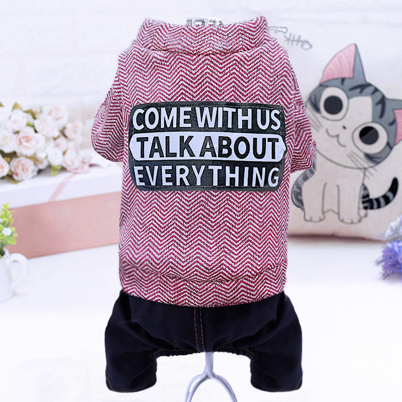 Dog Four-Legged Pet Clothes