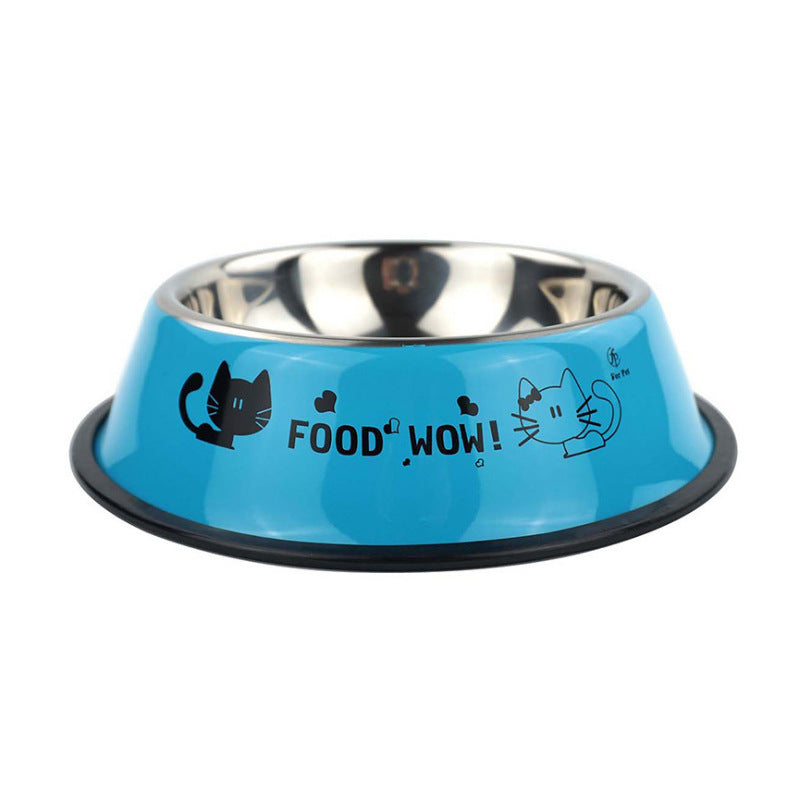 Stainless Steel Anti-Skid Dog Bowl