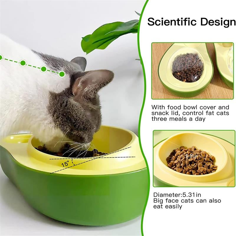 Avocado Shape Pet Feeder