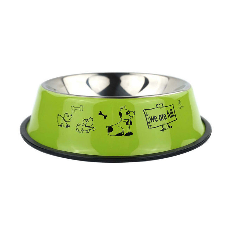 Stainless Steel Anti-Skid Dog Bowl