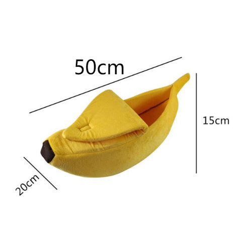 Banana Shape Dog Bed