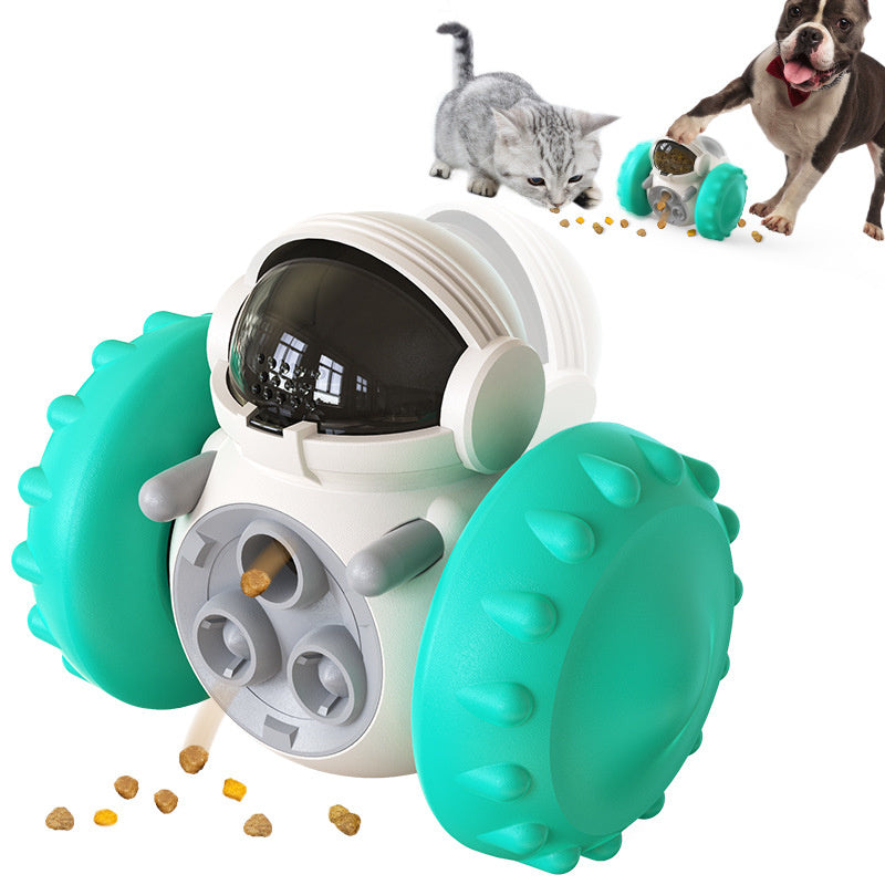 Interactive Pet Feeder Toy Car