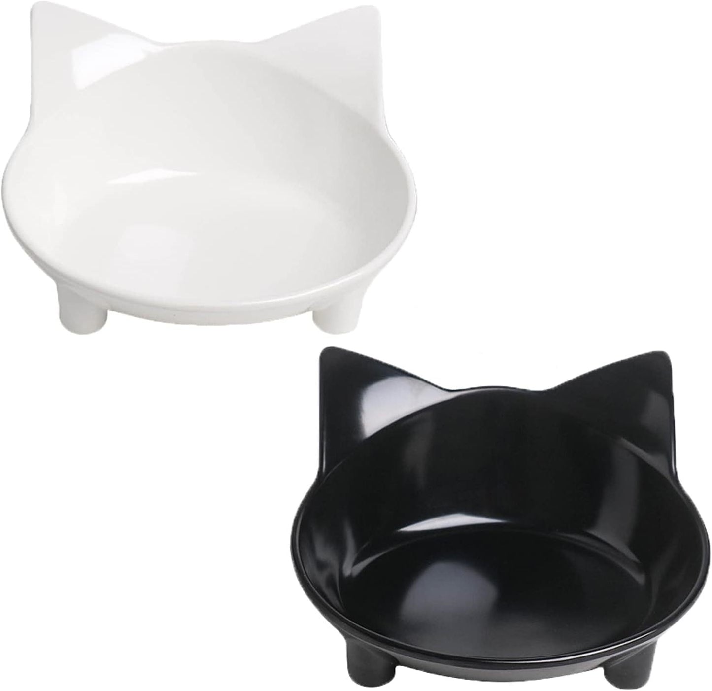 Non-Slip Shallow Cat & Dog Feeding Bowl