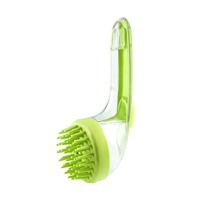 Pet Bath Brush with Long Handle