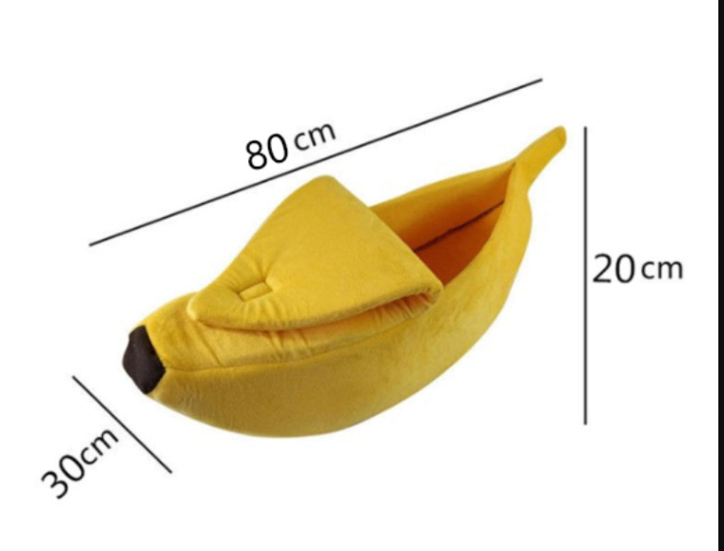 Banana Shape Dog Bed