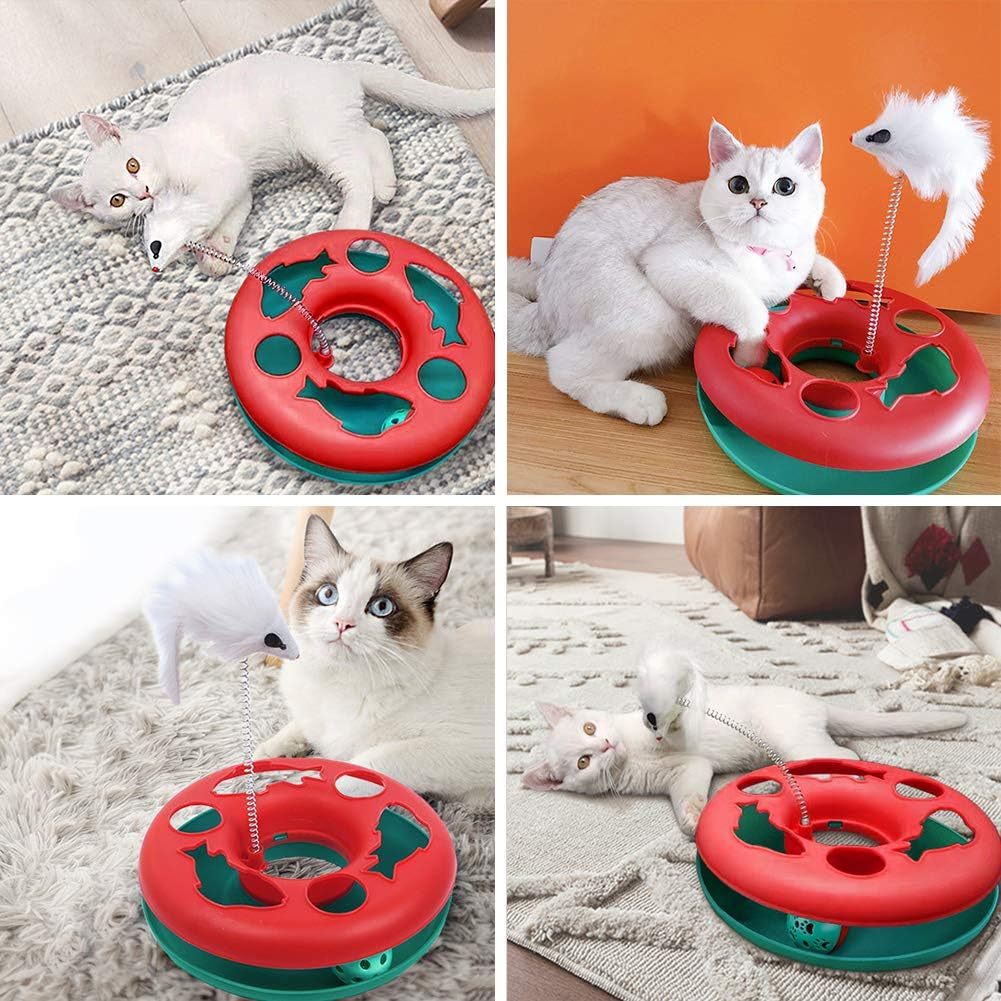 Interactive Cat Toy Roller