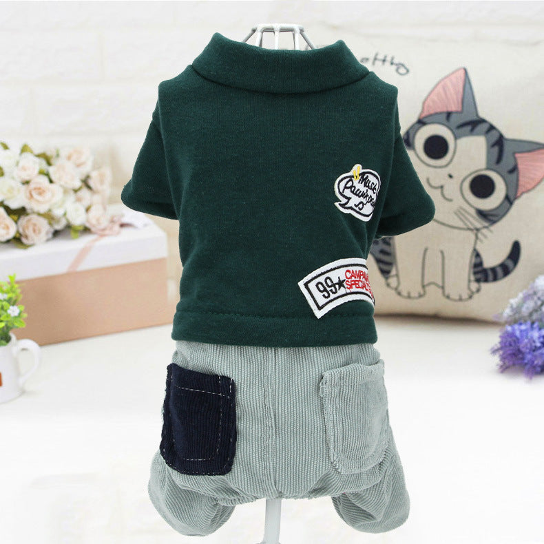 Dog Four-Legged Pet Clothes