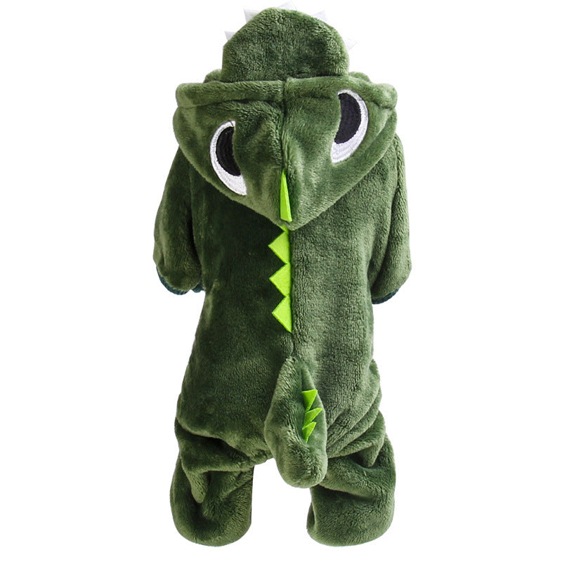 Dinosaur Warm Pet Clothing