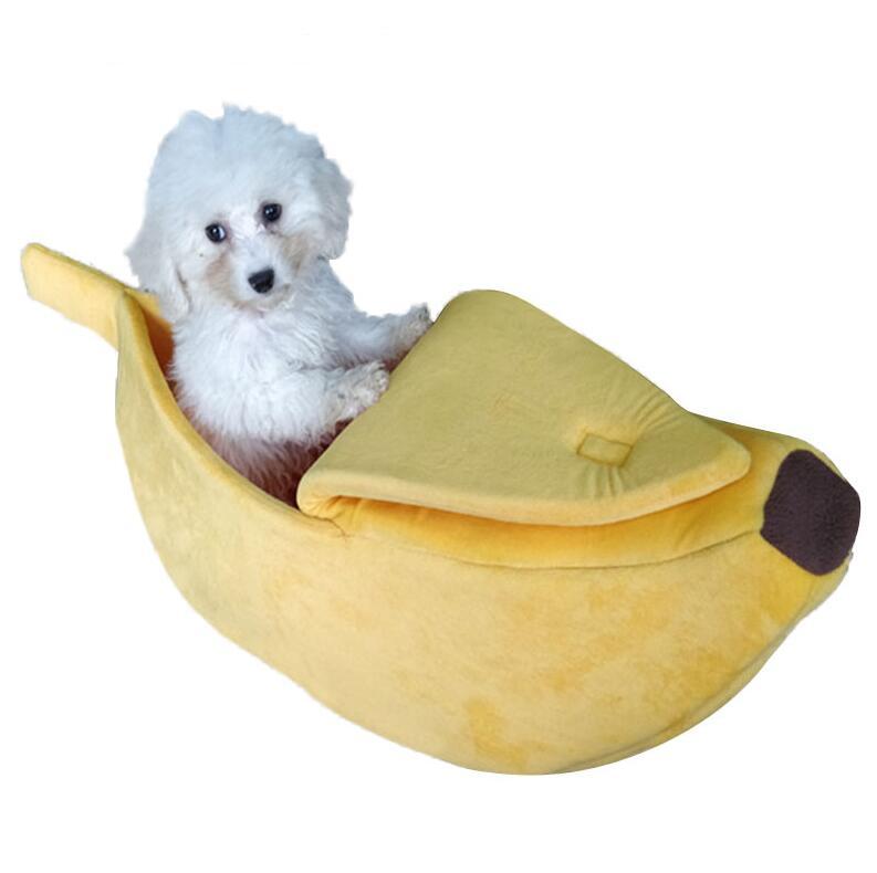 Banana Shape Dog Bed