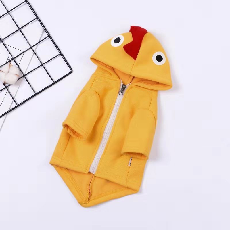 Dinosaur Cotton Velvet Pet Clothes