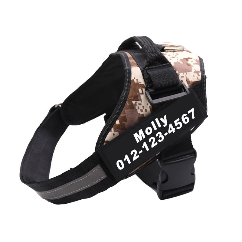 Personalized No-Pull Dog Harness