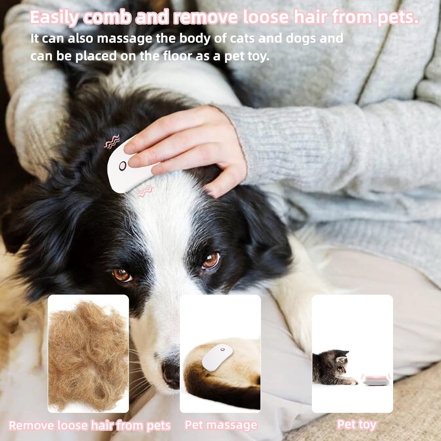 Electric Massage Pet Brush