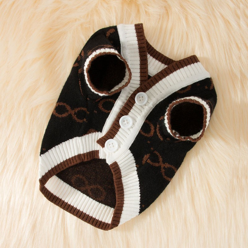 Warm Knitted Dog Sweater