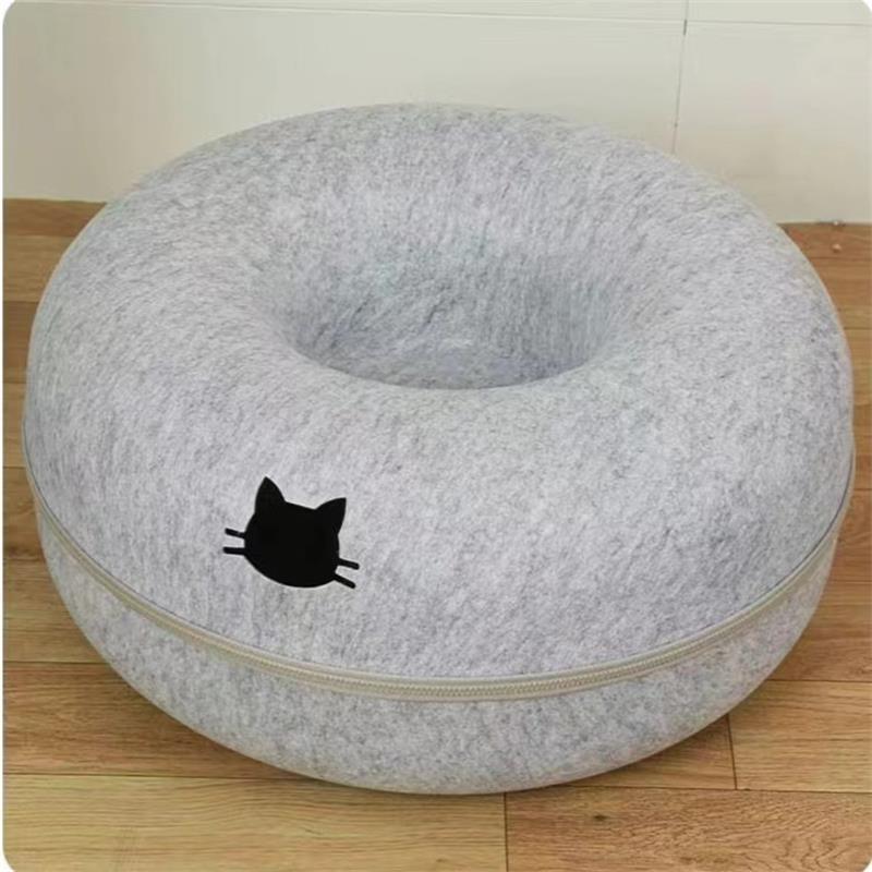 Cozy Round Cat Bed