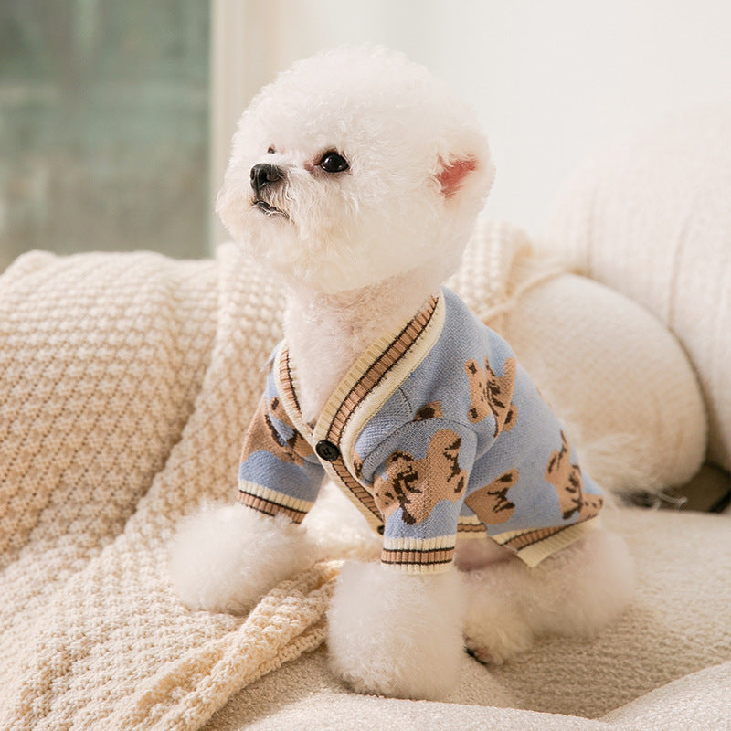 Warm Knitted Dog Sweater