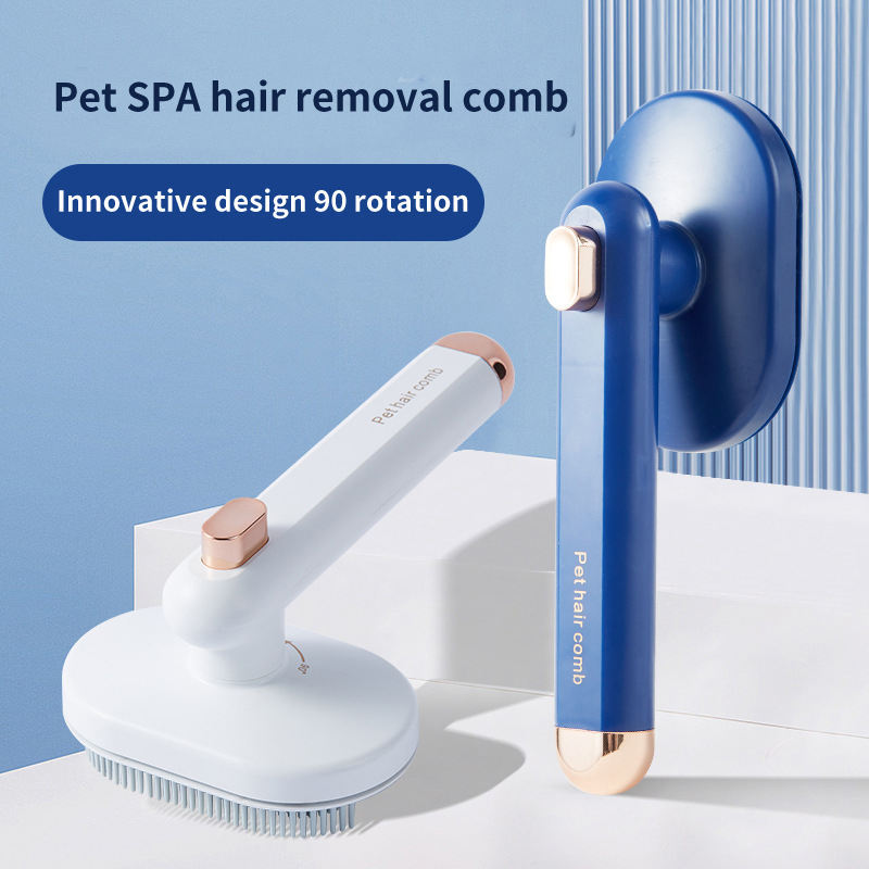 Self-Cleaning Pet Hair Comb