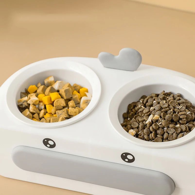 Duck Design Pet Bowl Feeder