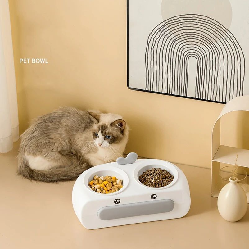 Duck Design Pet Bowl Feeder