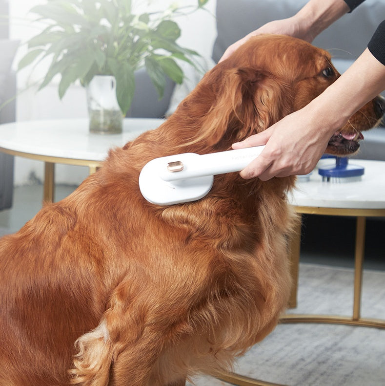 Self-Cleaning Pet Hair Comb