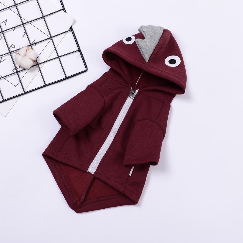 Dinosaur Cotton Velvet Pet Clothes