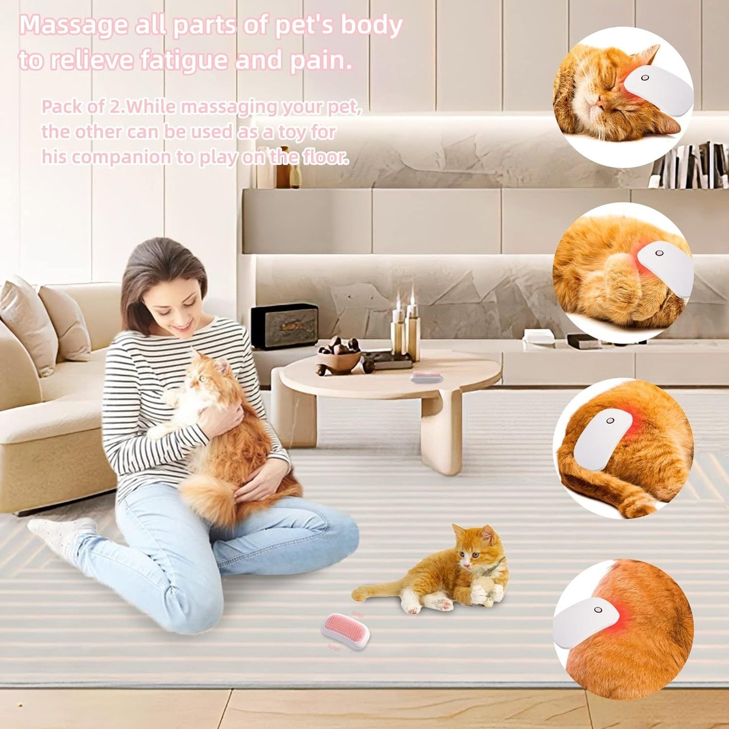 Electric Massage Pet Brush